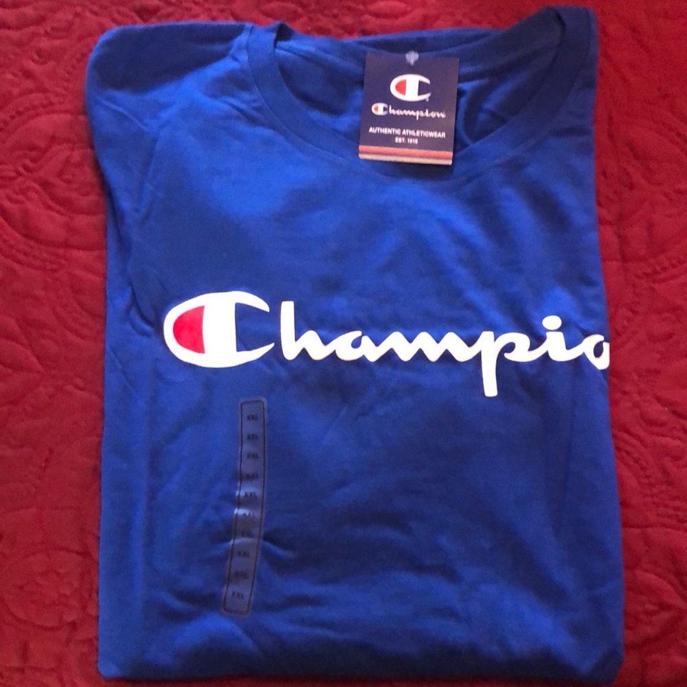 XXL champion t shirt brand new tag still on